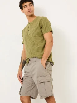 FatFace Bude Light Grey Cargo Shorts