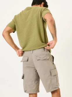 FatFace Bude Light Grey Cargo Shorts