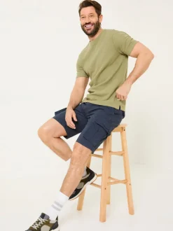 FatFace Bude Navy Cargo Shorts