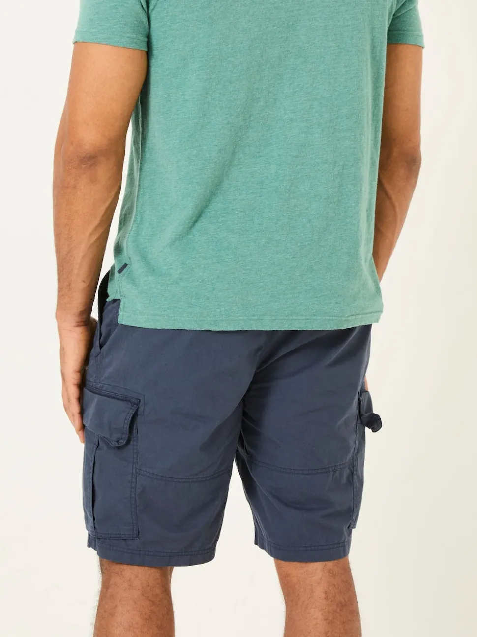 FatFace Bude Navy Cargo Shorts