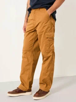 FatFace Bude Tan Brown Cargo Trousers