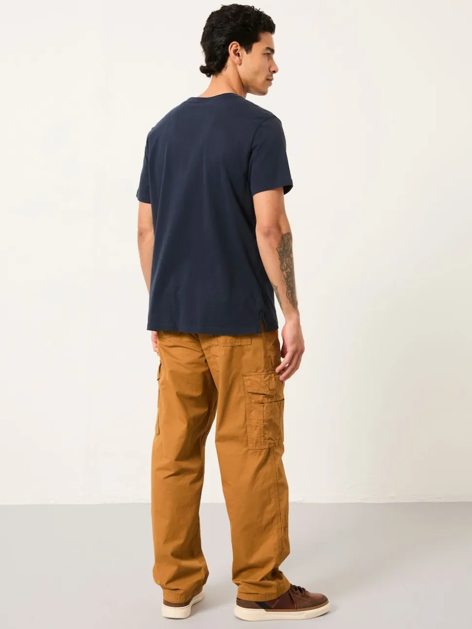 FatFace Bude Tan Brown Cargo Trousers