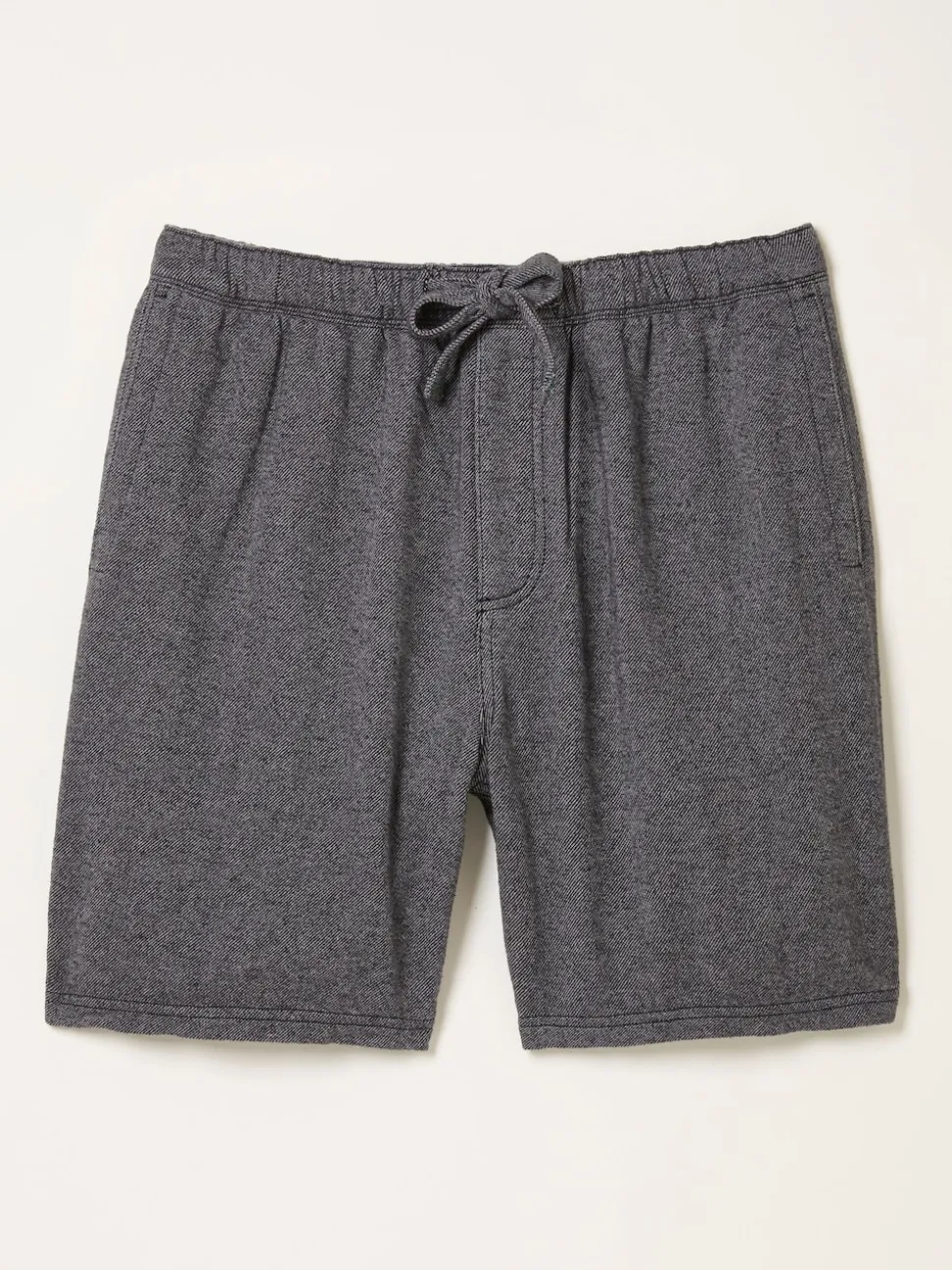 FatFace Charcoal Grey Brushed Twill Pyjama Shorts