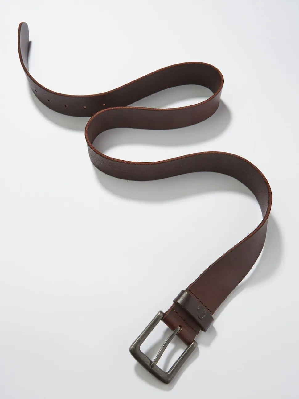 FatFace Chocolate Brown Italian Leather Belt