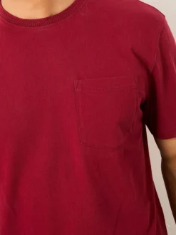 FatFace Cove Berry Red Pocket T-Shirt