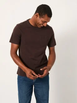 FatFace Cove Chocolate Brown Pocket T-Shirt
