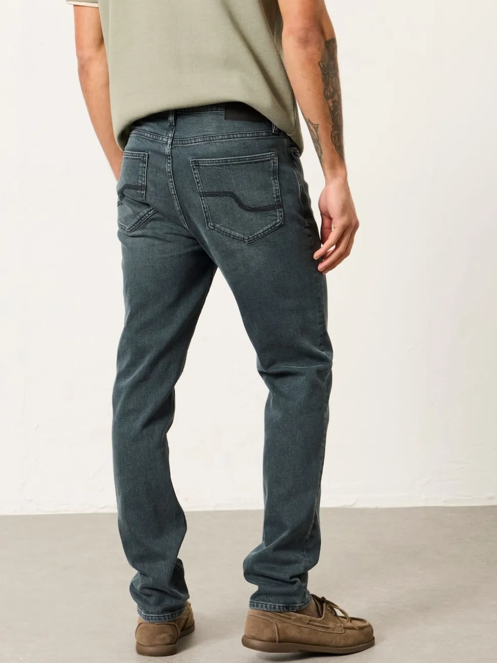 FatFace Dark Teal Slim Fit Jeans