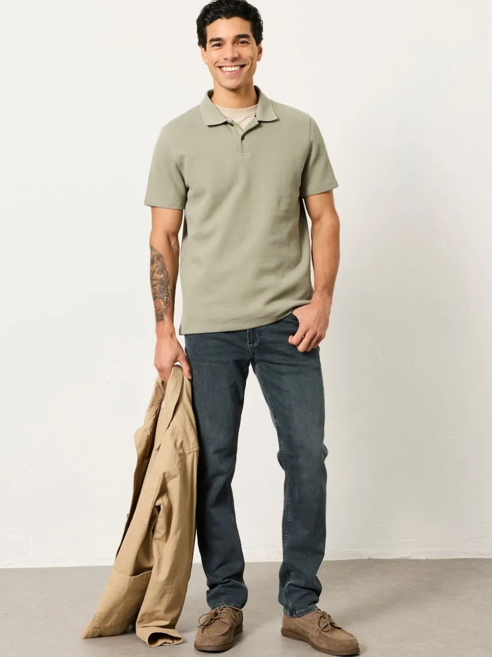 FatFace Dark Teal Slim Fit Jeans