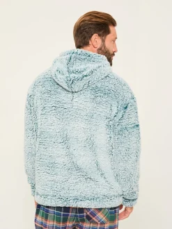 FatFace Dark Teal Sofa Snuggle Hoodie