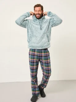 FatFace Dark Teal Sofa Snuggle Hoodie