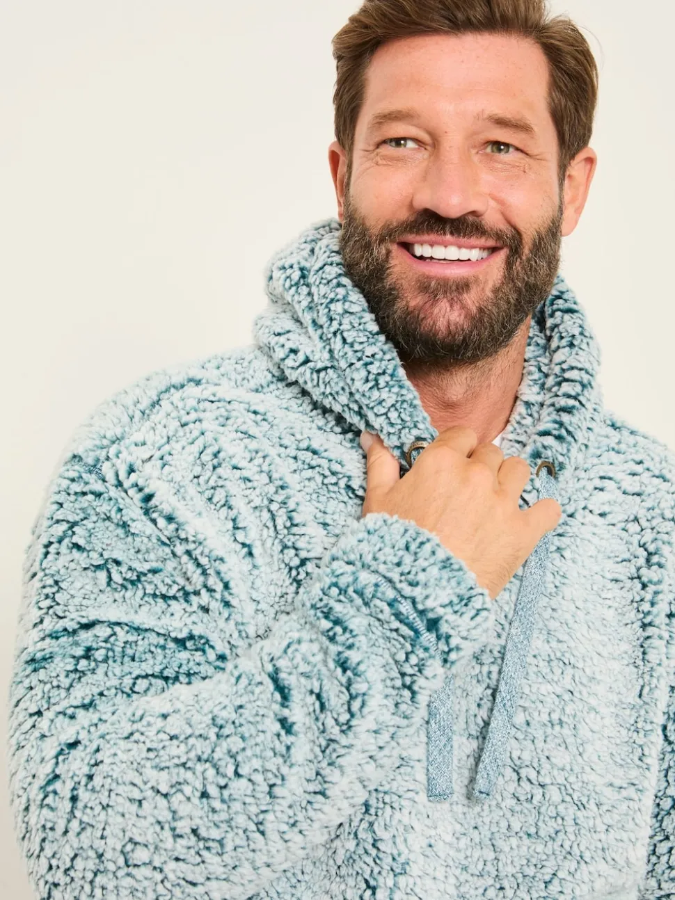 FatFace Dark Teal Sofa Snuggle Hoodie