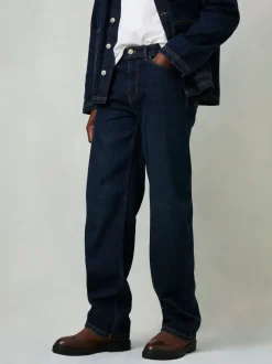 FatFace Dark Vintage Blue Loose Fit jeans