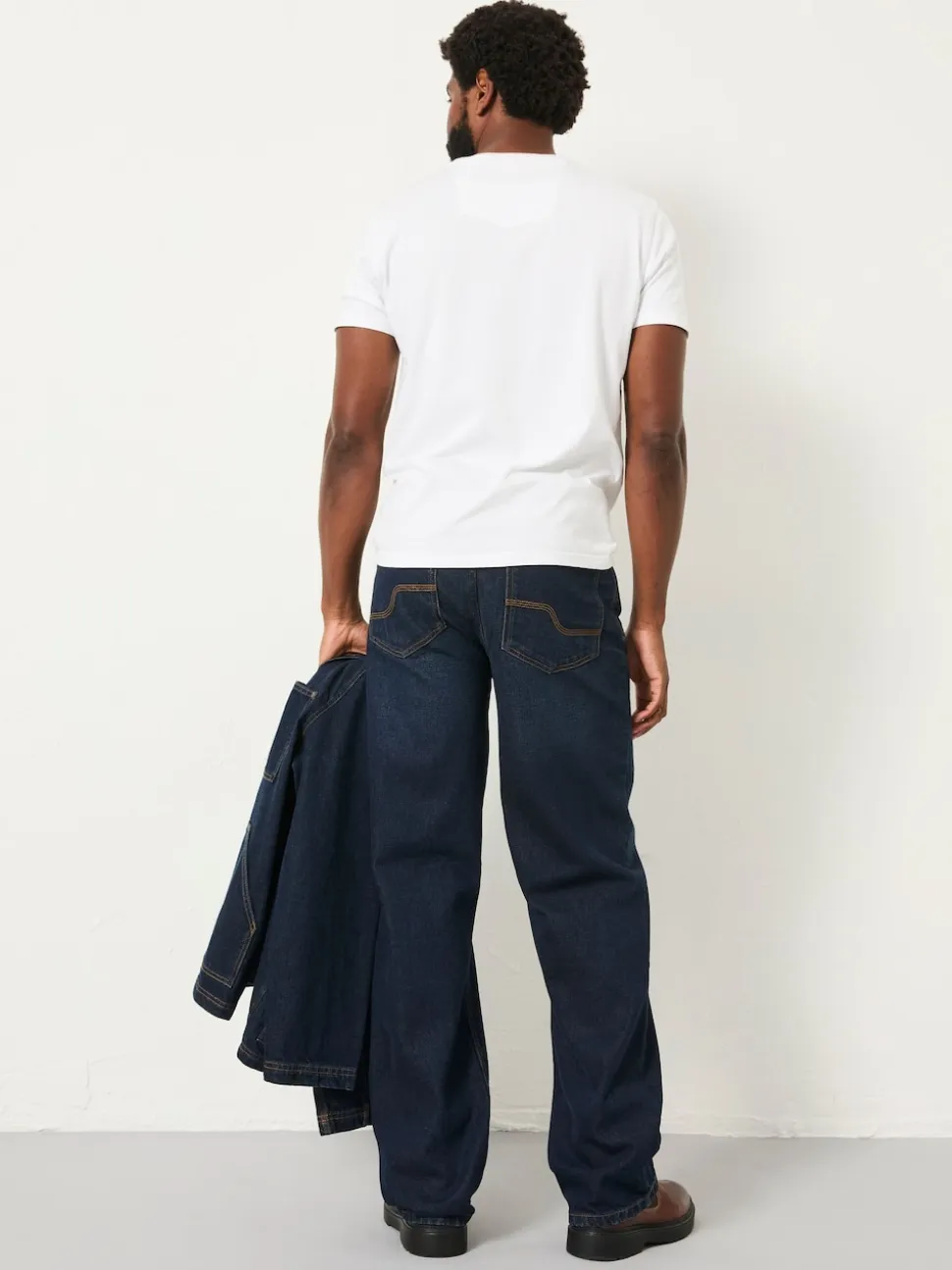 FatFace Dark Vintage Blue Loose Fit jeans