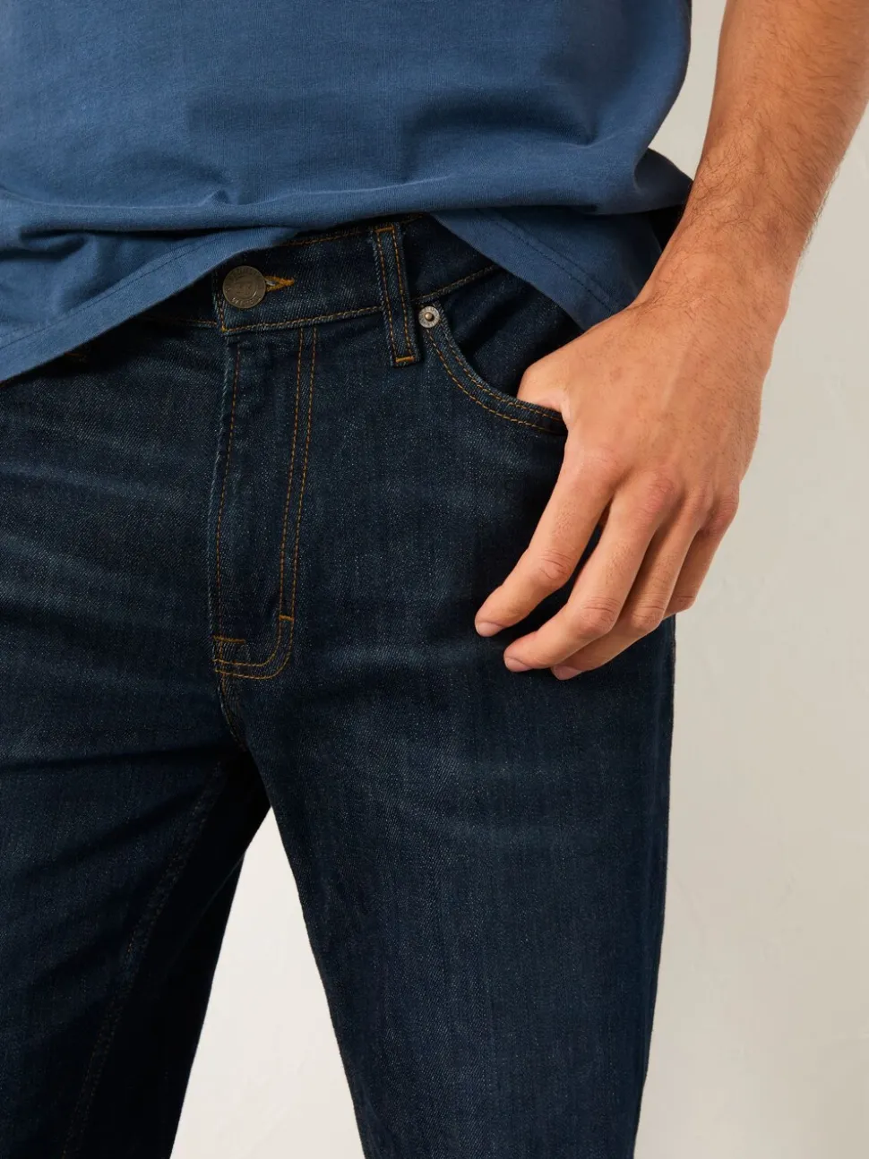 FatFace Dark Vintage Blue Slim Fit Jeans