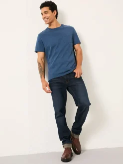 FatFace Dark Vintage Blue Slim Fit Jeans