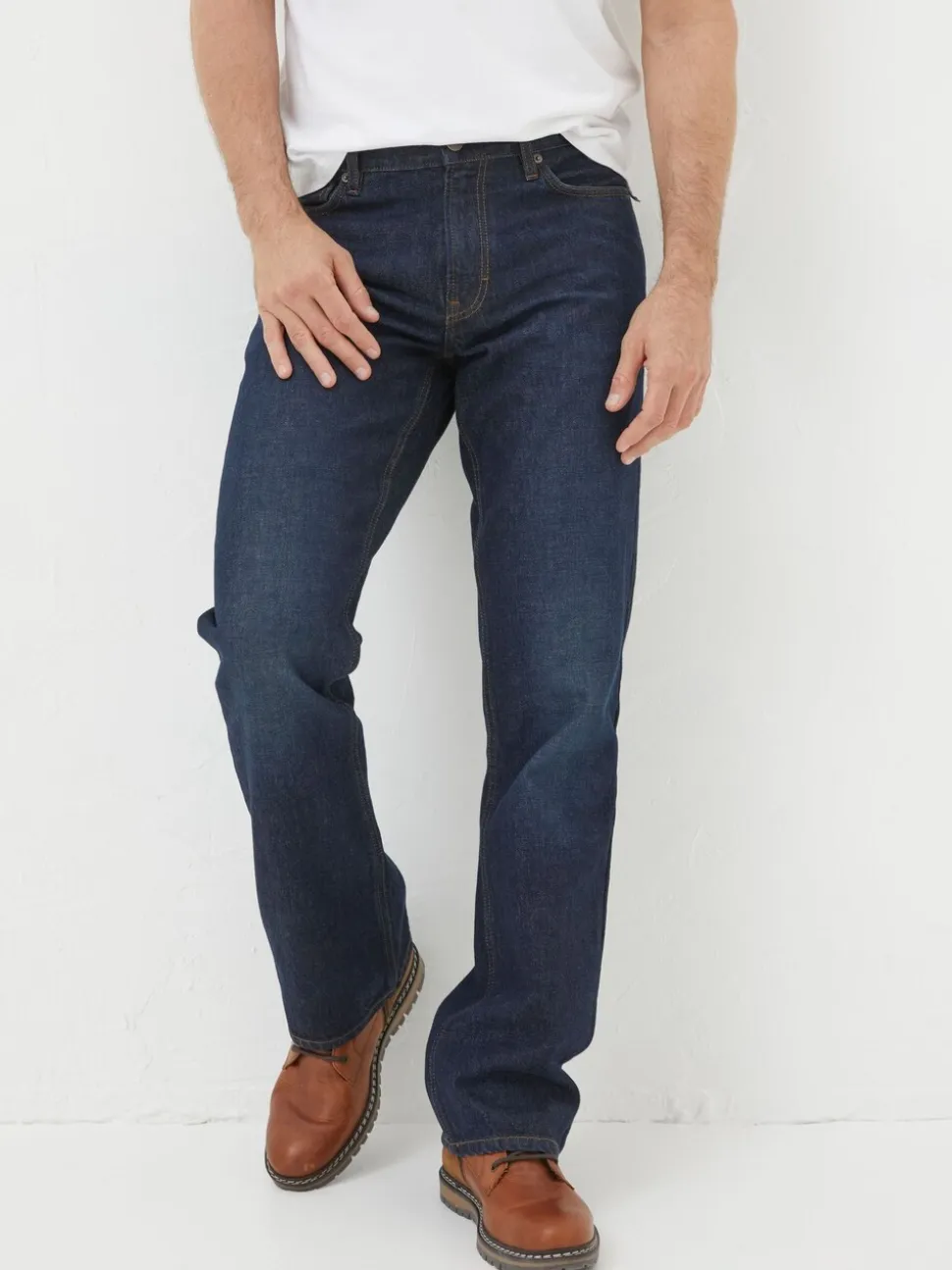 FatFace Dark Vintage Blue Bootcut Jeans