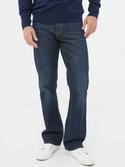 FatFace Dark Vintage Blue Bootcut Jeans
