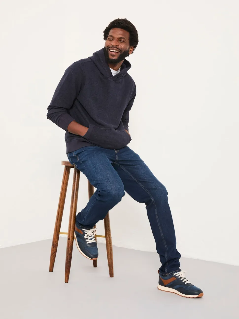 FatFace Dark Vintage Blue Slim Fit Jeans