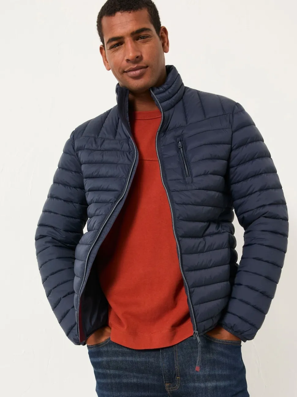 FatFace Dartmouth Navy Padded Jacket
