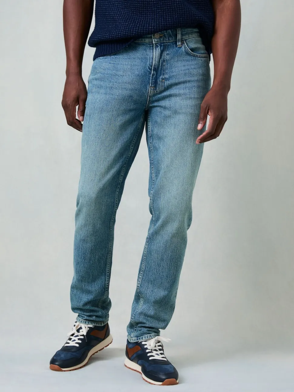 FatFace Denim Blue Tint Slim Fit Jeans