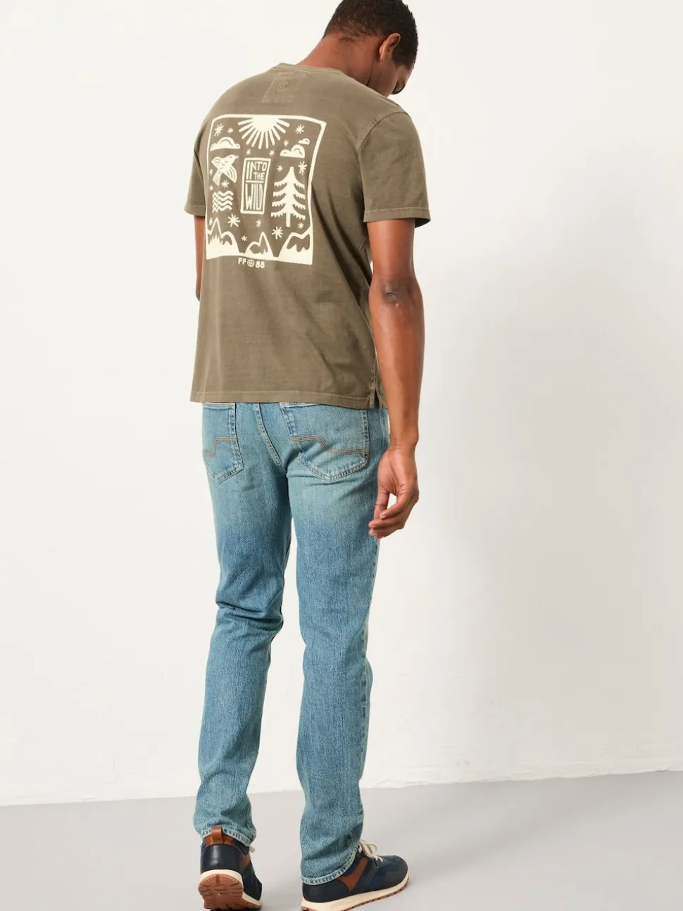 FatFace Denim Blue Tint Slim Fit Jeans