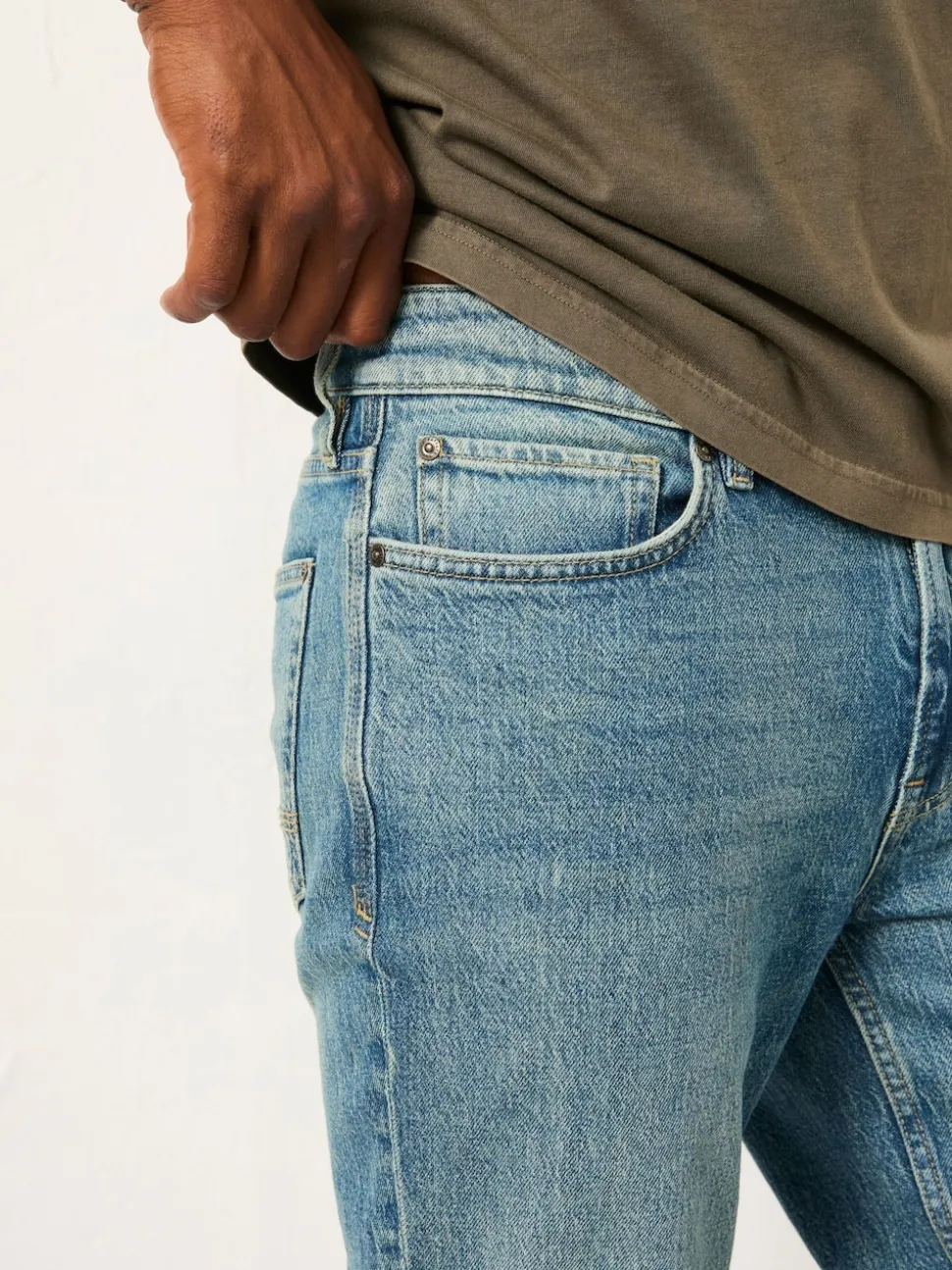 FatFace Denim Blue Tint Slim Fit Jeans