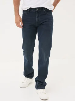 FatFace Denim Dark Blue Straight Fit Straight Fit Jeans