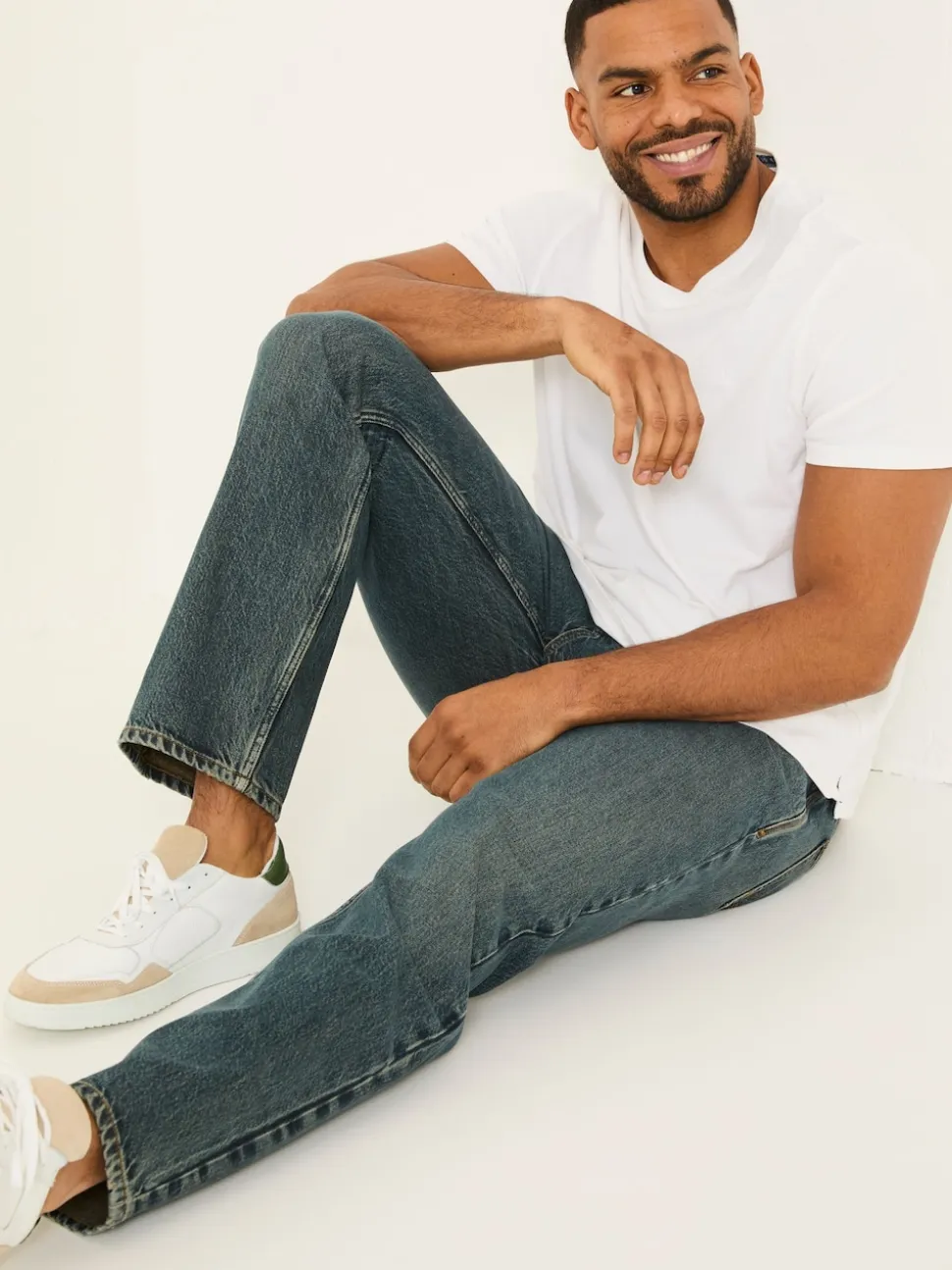 FatFace Denim Vintage Straight Fit Jeans