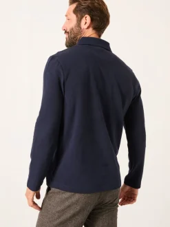 FatFace Elcot Navy Collar Sweat