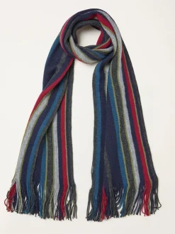 FatFace Finn Multi Stripe Scarf