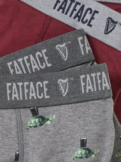 FatFace Grey 2 Pack Guinness Boxers