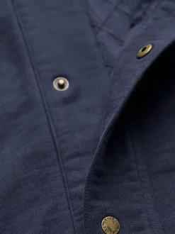 FatFace Harrington Navy Harrington Sweat Jacket