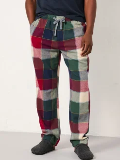 FatFace Hetton Red Buffalo Check Pyjama Bottoms