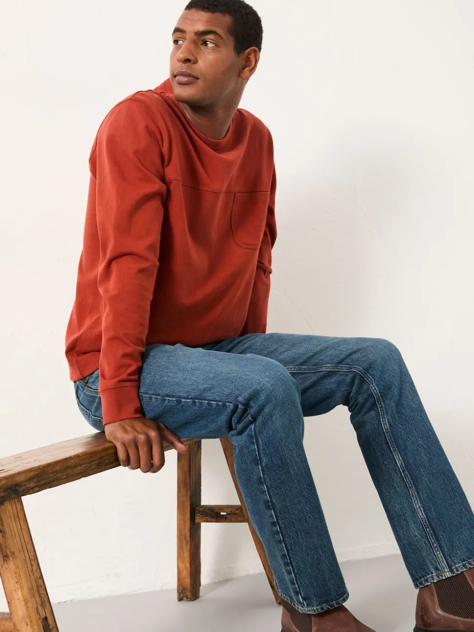 FatFace Indigo Blue Bootcut Jeans