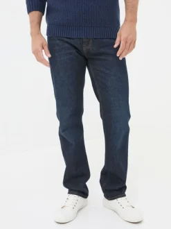 FatFace Indigo Blue Straight Fit Jeans