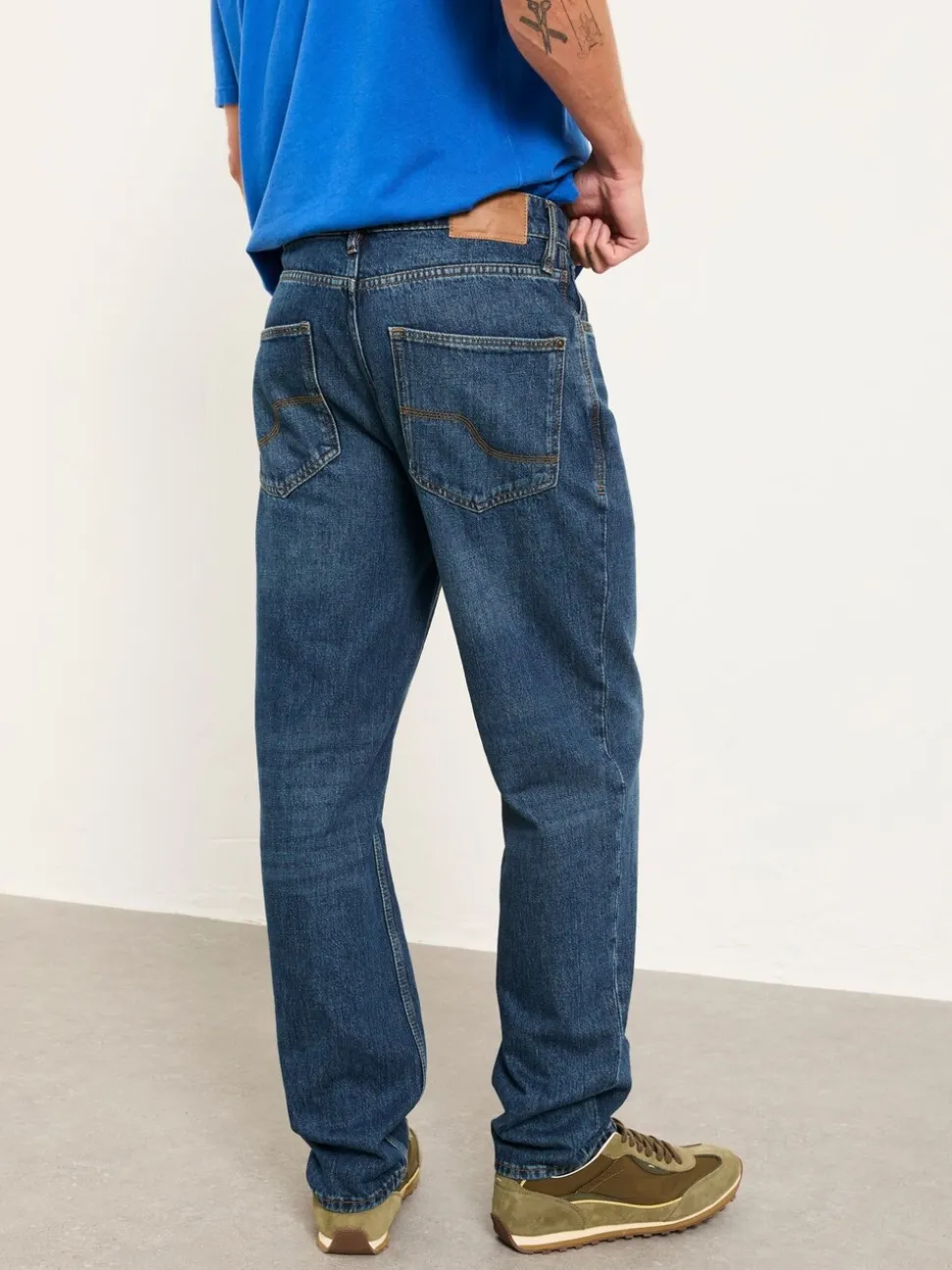 FatFace Indigo Blue Tapered Fit Jeans