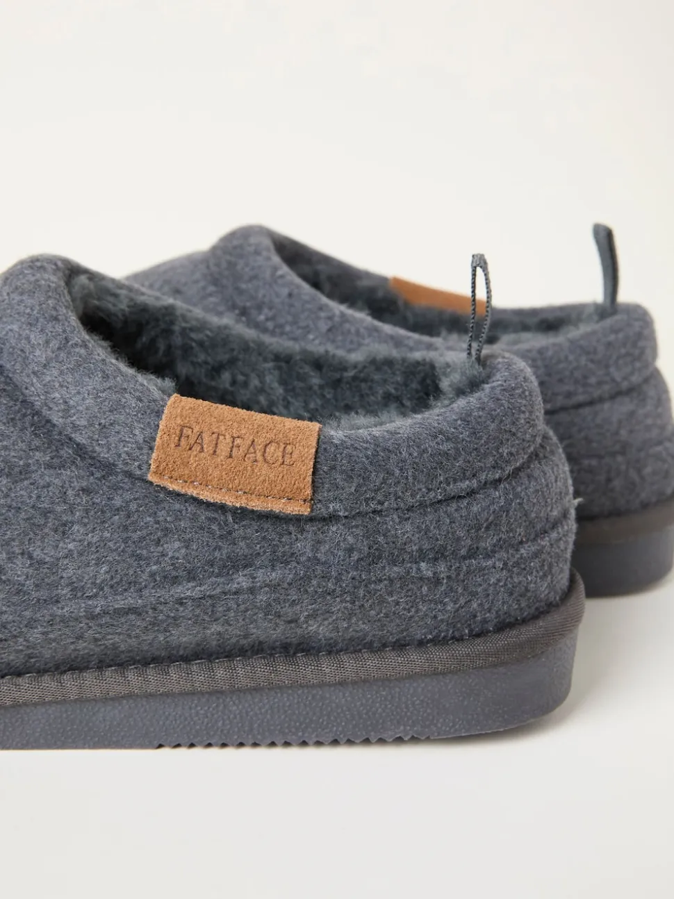 FatFace Lewis Grey Mule