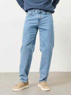 FatFace Light Blue Tapered Fit Jeans