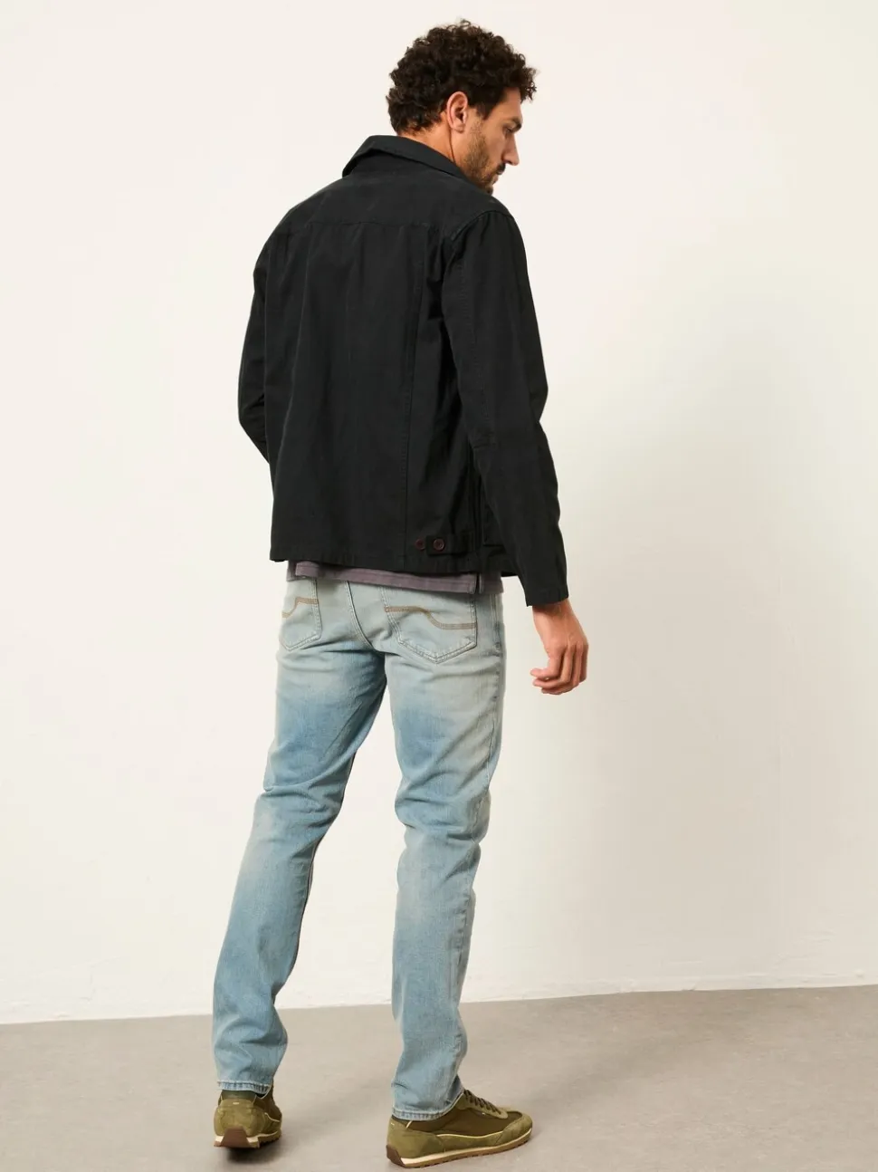 FatFace Light Vintage Blue Slim Fit Jeans