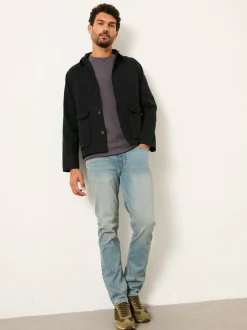 FatFace Light Vintage Blue Slim Fit Jeans