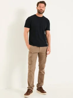FatFace Lulworth Black Short Sleeve T-Shirt