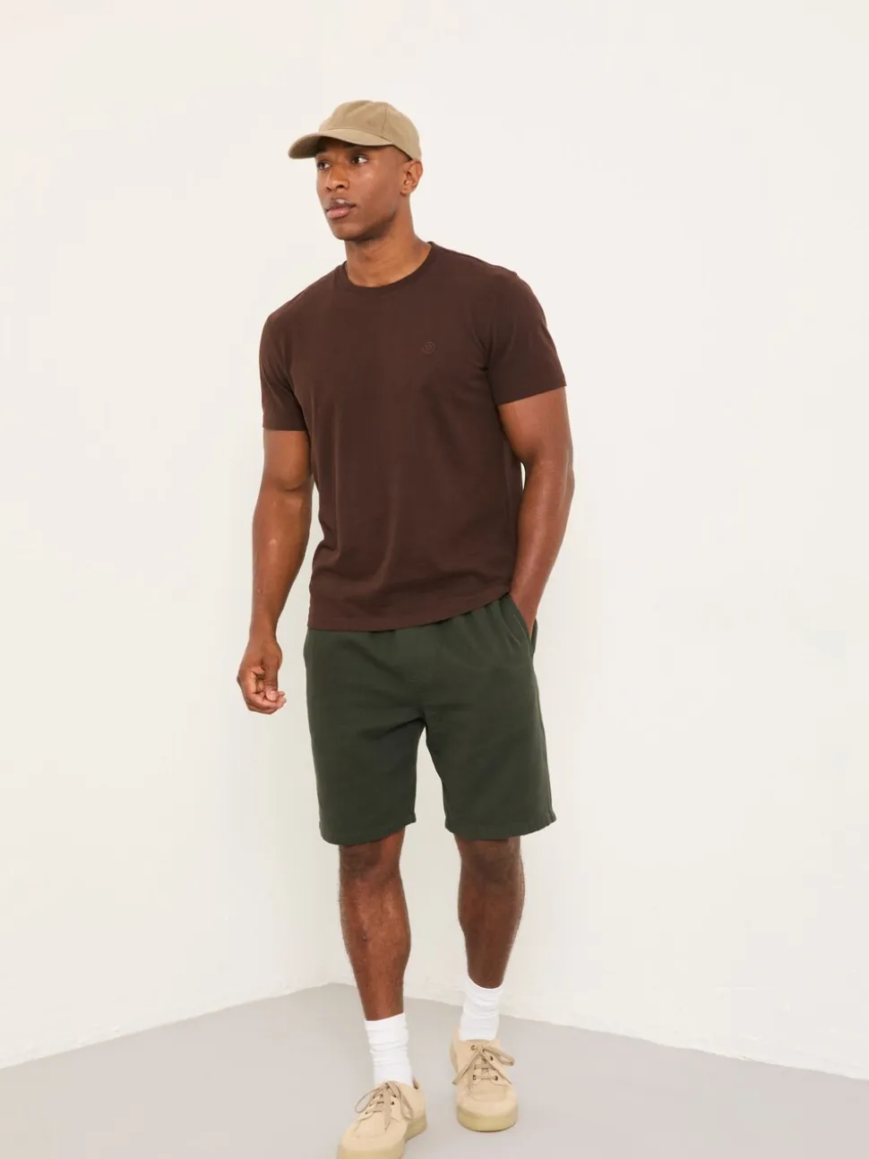 FatFace Lulworth Chocolate Brown Short Sleeve T-Shirt