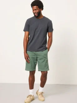 FatFace Lulworth Washed Black Short Sleeve T-Shirt
