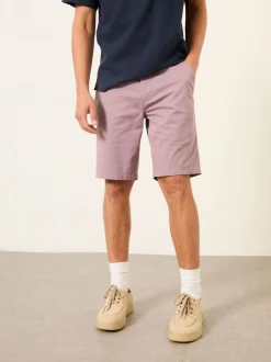 FatFace Mawes Dusky Purple Chino Shorts