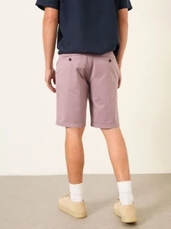 FatFace Mawes Dusky Purple Chino Shorts