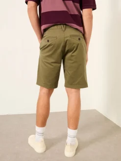 FatFace Mawes Khaki Green Chino Shorts