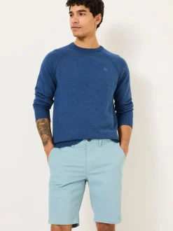 FatFace Mawes Light Blue Chino Shorts