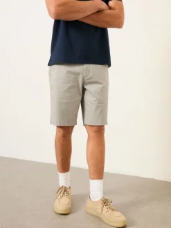 FatFace Mawes Light Grey Chino Shorts