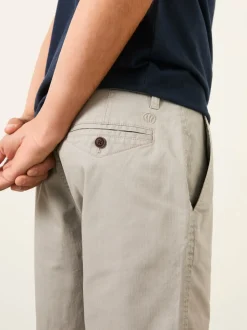 FatFace Mawes Light Grey Chino Shorts