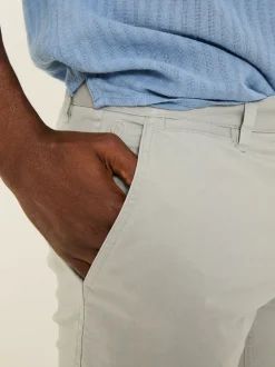 FatFace Mawes Light Grey Chino Shorts